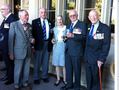 No 77 Squadron Association People You May Know photo gallery - Premier's Reception for Korean Veterans 24 September 2016.  L to R:  Ian Crawford, Milt Cottee, Mrs Cathy Crawford, Ray Seaver and John Seaton (Barbara Seaton)